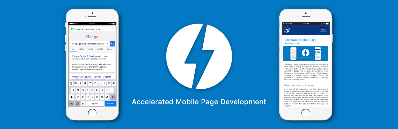 Accelerated mobile Pages.